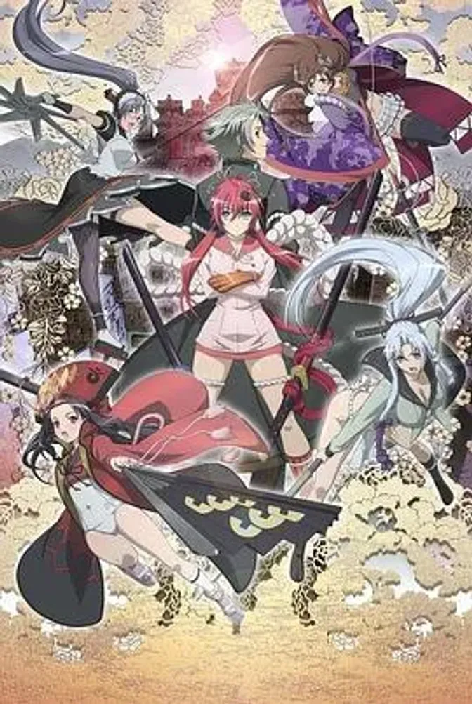 百花缭乱武士少女 封面