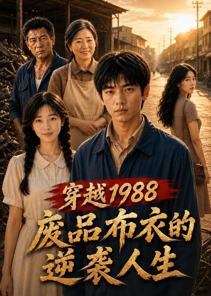 穿越1988:废品布衣的逆袭人生 封面